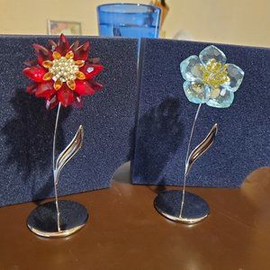 Swarovski Crystal Flowers